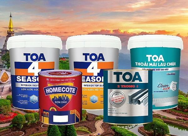 Giá các loại sơn toa
