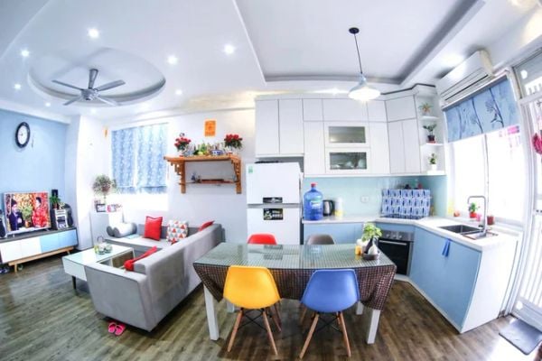 Vẻ đẹp đậm chất Scandinavian trong thiết kế không gian sống nhà chị Lê Phương.