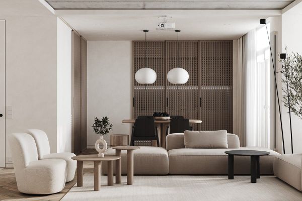 Tông màu beige ấm
