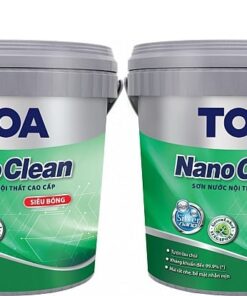 Sơn Nước Trong Nhà Cao Cấp TOA Nano Clean Siêu Bóng 15L