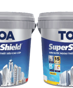 Sơn Nước Toa Ngoài Trời Cao Cấp TOA Supershield Bóng 15L