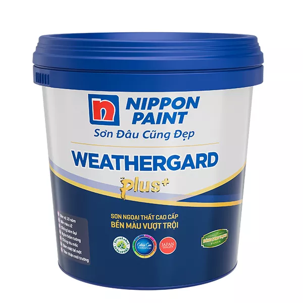 Sơn Nước Ngoại Thất NIPPON Weathergard Plus - 15L