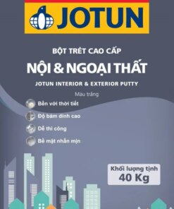 Bột Trét Nội & Ngoại Thất JOTUN Putty Trắng - 40 Kg