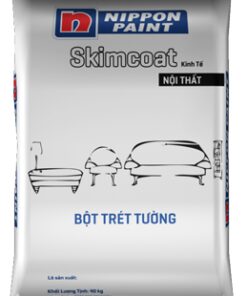 Bột Trét Nội Thất Cao Cấp NIPPON SkimCoat - 40Kg