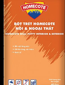 Bột Trét TOA HomeCote Ngoài Trời & Trong Nhà - 40Kg