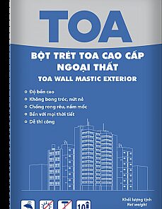 Bột Trét Toa Ngoài Trời TOA Wall Mastic Ext - 40Kg