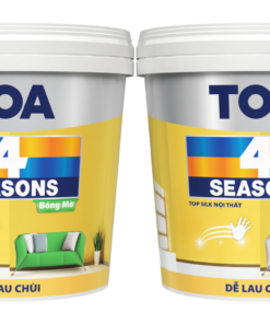 Sơn Nước Trong Nhà TOA 4 Seasons Top Silk Mờ 15L