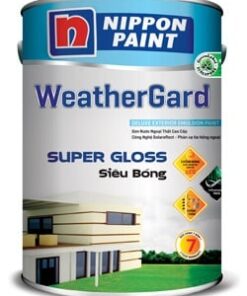 Sơn Nước Ngoại Thất NIPPON Weathergard Siêu Bóng - 5L