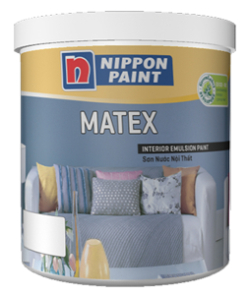 Sơn Nước Nội Thất NIPPON Matex  Đen - 18L