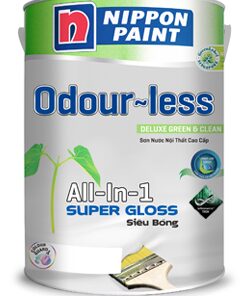 Sơn Nước Nội Thất NIPPON Odour-Less  Siêu Bóng 5L