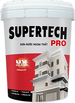 Sơn Nước Toa Ngoài Trời TOA Supertech Pro Ngoại Thất- 15L