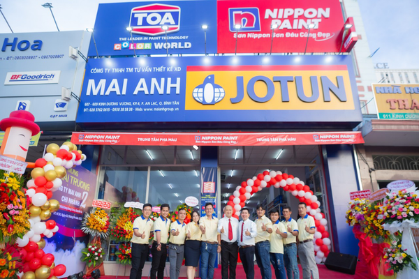 Nhà Phân Phân Phối Sơn Mai Anh khai trương chi nhánh 2 năm 2022 đánh dấu cột mốc sự phát triển và niềm tin từ Quý khách hàng