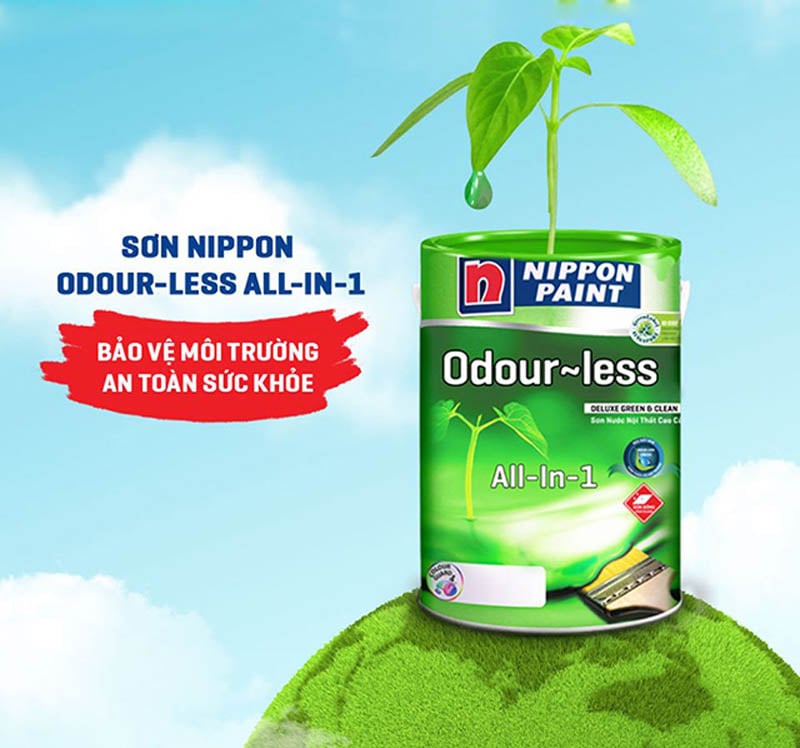 Sơn Nippon thân thiện với môi trường