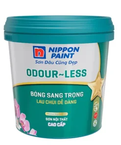 Sơn Nước Nội Thất NIPPON Odour-Less Bóng Sang Trọng- 15L